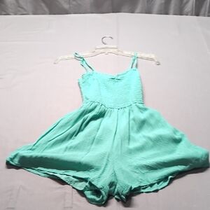 Hollister Womens ‎ Green Jumpsuit Romper Tank Top Size S